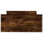 vidaXL Giroletto senza Materasso Rovere Fumo 90x190 cm in Truciolato vidaXL Giroletto senza Materasso Rovere Fumo 90x190 cm in Truciolato