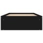 vidaXL Giroletto Nero 90x200 cm vidaXL Giroletto Nero 90x200 cm