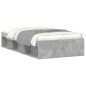 vidaXL Giroletto Grigio Cemento 90x200 cm