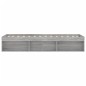 vidaXL Giroletto Grigio Sonoma 75x190 cm Small Single vidaXL Giroletto Grigio Sonoma 75x190 cm Small Single
