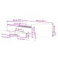 vidaXL Giroletto con Testiera e Pediera Bianco 100x200 cm vidaXL Giroletto con Testiera e Pediera Bianco 100x200 cm