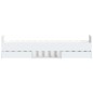 vidaXL Giroletto con Testiera e Pediera Bianco 90x190 cm vidaXL Giroletto con Testiera e Pediera Bianco 90x190 cm