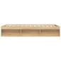 vidaXL Giroletto Rovere Sonoma 140x190 cm