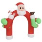 Ingresso ad Arco Gonfiabile con LED 320 cm Ingresso ad Arco Gonfiabile con LED 320 cm