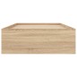 vidaXL Giroletto Rovere Sonoma 100x200 cm vidaXL Giroletto Rovere Sonoma 100x200 cm