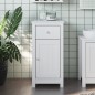 vidaXL Mobile da Bagno BERG Bianco 40x34x80 cm Legno Massello di Pino vidaXL Mobile da Bagno BERG Bianco 40x34x80 cm Legno Massello di Pino