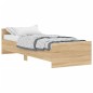 vidaXL Giroletto senza Materasso Rovere Sonoma 75x190 cm in Truciolato