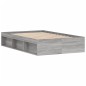 vidaXL Giroletto Grigio Sonoma 120x190 cm Small Double vidaXL Giroletto Grigio Sonoma 120x190 cm Small Double