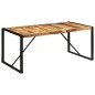 vidaXL Tavolo da Pranzo 175x90x76 cm in Legno Grezzo Massello di Mango