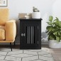 vidaXL Gabbia Cani da Arredamento Nera 45x62x59cm Legno Multistrato vidaXL Gabbia Cani da Arredamento Nera 45x62x59cm Legno Multistrato