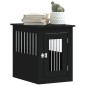 vidaXL Gabbia Cani da Arredamento Nera 45x62x59cm Legno Multistrato vidaXL Gabbia Cani da Arredamento Nera 45x62x59cm Legno Multistrato