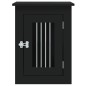 vidaXL Gabbia Cani da Arredamento Nera 45x62x59cm Legno Multistrato vidaXL Gabbia Cani da Arredamento Nera 45x62x59cm Legno Multistrato