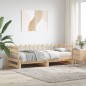 vidaXL Dormeuse Estraibile 2x(90x200) cm Legno Massello di Pino vidaXL Dormeuse Estraibile 2x(90x200) cm Legno Massello di Pino