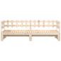 vidaXL Dormeuse Estraibile 2x(90x200) cm Legno Massello di Pino vidaXL Dormeuse Estraibile 2x(90x200) cm Legno Massello di Pino