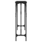 vidaXL Tavolino Consolle Nero 140x23x75 cm in Legno Multistrato vidaXL Tavolino Consolle Nero 140x23x75 cm in Legno Multistrato