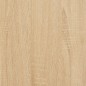 vidaXL Libreria 5 Ripiani Rovere Sonoma 59x35x171 cm Legno Multistrato