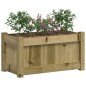 vidaXL Fioriere da Giardino 2 pz in Legno di Pino Impregnato vidaXL Fioriere da Giardino 2 pz in Legno di Pino Impregnato