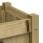 vidaXL Fioriere da Giardino 2 pz in Legno di Pino Impregnato vidaXL Fioriere da Giardino 2 pz in Legno di Pino Impregnato