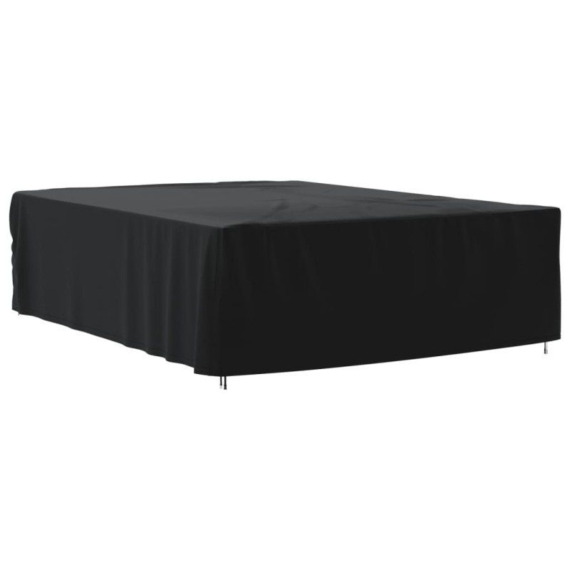 vidaXL Copertura per Mobili da Giardino Nera 350x260x90 cm 420D Oxford vidaXL Copertura per Mobili da Giardino Nera 350x260x90 cm 420D Oxford