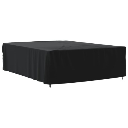 vidaXL Copertura per Mobili da Giardino Nera 350x260x90 cm 420D Oxford