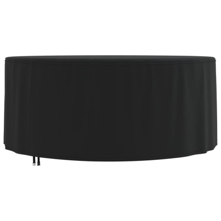vidaXL Copertura Mobili Giardino Rotonda Nera Ø 182x71 cm 420D Oxford