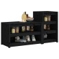 vidaXL Mobili da Cucina da Esterno 2 pz Neri in Legno Massello di Pino vidaXL Mobili da Cucina da Esterno 2 pz Neri in Legno Massello di Pino