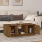 Tavolino da Salotto Miele 110x50x40 cm Legno Massello di Pino Tavolino da Salotto Miele 110x50x40 cm Legno Massello di Pino