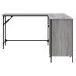 vidaXL Scrivania Grigio Sonoma 141x141x75 cm in Legno Multistrato vidaXL Scrivania Grigio Sonoma 141x141x75 cm in Legno Multistrato