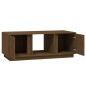 Tavolino da Salotto Miele 110x50x40 cm Legno Massello di Pino Tavolino da Salotto Miele 110x50x40 cm Legno Massello di Pino
