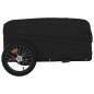 vidaXL Rimorchio da Bici Nero 45 kg in Ferro vidaXL Rimorchio da Bici Nero 45 kg in Ferro