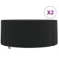 vidaXL Coperture per Mobili da Giardino 2pz Ø 182x71 cm 420D Oxford vidaXL Coperture per Mobili da Giardino 2pz Ø 182x71 cm 420D Oxford
