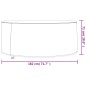 vidaXL Coperture per Mobili da Giardino 2pz Ø 182x71 cm 420D Oxford vidaXL Coperture per Mobili da Giardino 2pz Ø 182x71 cm 420D Oxford