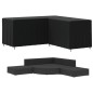 vidaXL Coperture per Divano a L 2pz 215x215x80 cm 420D Tessuto Oxford