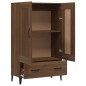 Credenza Rovere Marrone 70x31x115 cm in Legno Multistrato Credenza Rovere Marrone 70x31x115 cm in Legno Multistrato