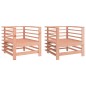 vidaXL Sedie da Giardino 2 pz in Legno Massello di Douglas vidaXL Sedie da Giardino 2 pz in Legno Massello di Douglas
