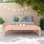 vidaXL Poggiapiedi da Giardino 120x80 cm in Legno Massello di Douglas vidaXL Poggiapiedi da Giardino 120x80 cm in Legno Massello di Douglas