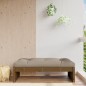 vidaXL Poggiapiedi Giardino Marrone Ambra 120x80cm Legno Massello Pino vidaXL Poggiapiedi Giardino Marrone Ambra 120x80cm Legno Massello Pino