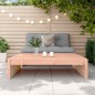 vidaXL Poggiapiedi da Giardino 120x80 cm in Legno Massello di Douglas vidaXL Poggiapiedi da Giardino 120x80 cm in Legno Massello di Douglas