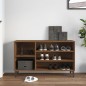 Scarpiera Rovere Marrone 102x36x60 cm in Legno Multistrato Scarpiera Rovere Marrone 102x36x60 cm in Legno Multistrato