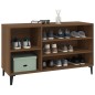 Scarpiera Rovere Marrone 102x36x60 cm in Legno Multistrato Scarpiera Rovere Marrone 102x36x60 cm in Legno Multistrato