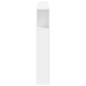 vidaXL Testiera LED Bianca 220x18,5x103,5 cm Legno Multistrato