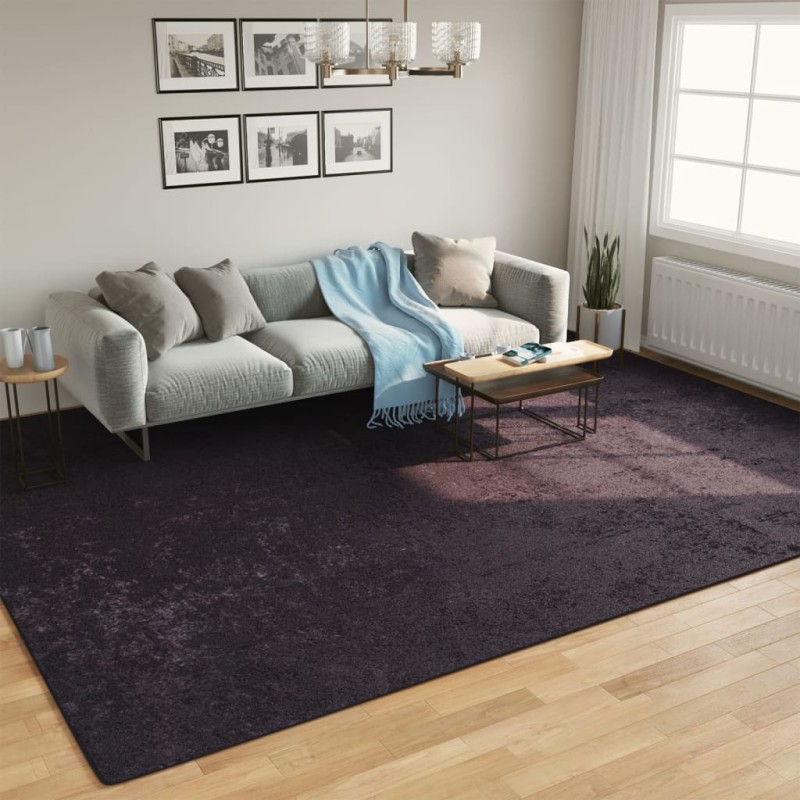 vidaXL Tappeto Lavabile Antracite 400x300 cm Antiscivolo vidaXL Tappeto Lavabile Antracite 400x300 cm Antiscivolo