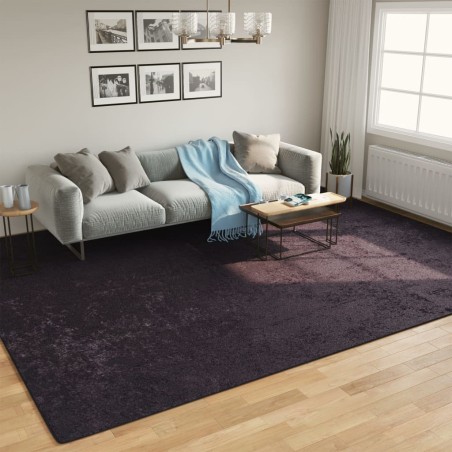 vidaXL Tappeto Lavabile Antracite 400x300 cm Antiscivolo