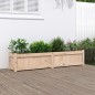 vidaXL Fioriera da Giardino 150x31x31 cm in Legno Massello di Pino vidaXL Fioriera da Giardino 150x31x31 cm in Legno Massello di Pino