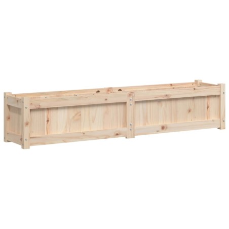 vidaXL Fioriera da Giardino 150x31x31 cm in Legno Massello di Pino