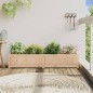vidaXL Fioriera da Giardino 150x31x31 cm in Legno Massello di Pino vidaXL Fioriera da Giardino 150x31x31 cm in Legno Massello di Pino