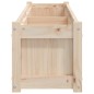 vidaXL Fioriera da Giardino 150x31x31 cm in Legno Massello di Pino vidaXL Fioriera da Giardino 150x31x31 cm in Legno Massello di Pino