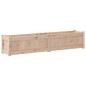 vidaXL Fioriera da Giardino 150x31x31 cm in Legno Massello di Pino vidaXL Fioriera da Giardino 150x31x31 cm in Legno Massello di Pino