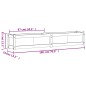 vidaXL Fioriere da Giardino 2 pz in Legno Massello di Pino vidaXL Fioriere da Giardino 2 pz in Legno Massello di Pino