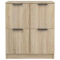 vidaXL Credenza Rovere Sonoma 60x30x70 cm in Legno Multistrato vidaXL Credenza Rovere Sonoma 60x30x70 cm in Legno Multistrato